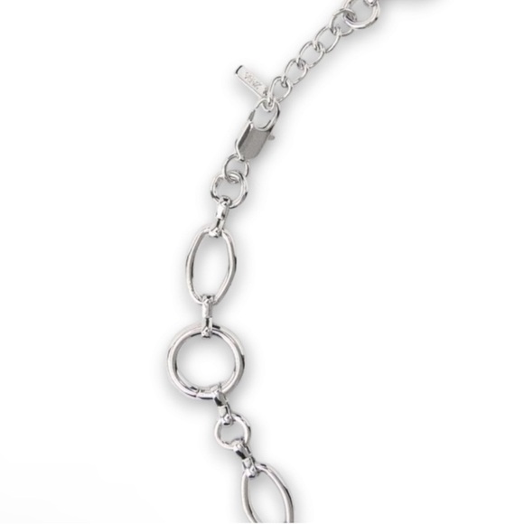 ZARA Sculptural Silver Torso Chain – Statement Body Jewelry - Picture 7 of 10